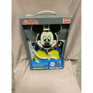 Vintage Sunbeam Mickey Mouse Bath Scale Digital Display Mickey's Grow'n Weight
